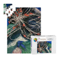 Fishing Nets, Malaysia, 2025; Wooden Jigsaw Puzzles 500 pcs (Vertical)